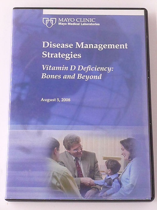 Disease Management Strategies - Vitamin D Deficiency.. (DVD, 2008, Mayo) - G1219 - for just $2.99! 