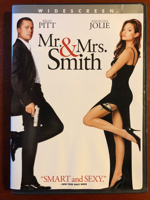 Mr. and Mrs. Smith (DVD, 2005, Widescreen) - L05 - for just $1.99! 