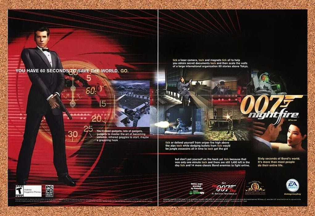 2004 007 Nightfire PC Original Ad v1 - for just $21.49! 