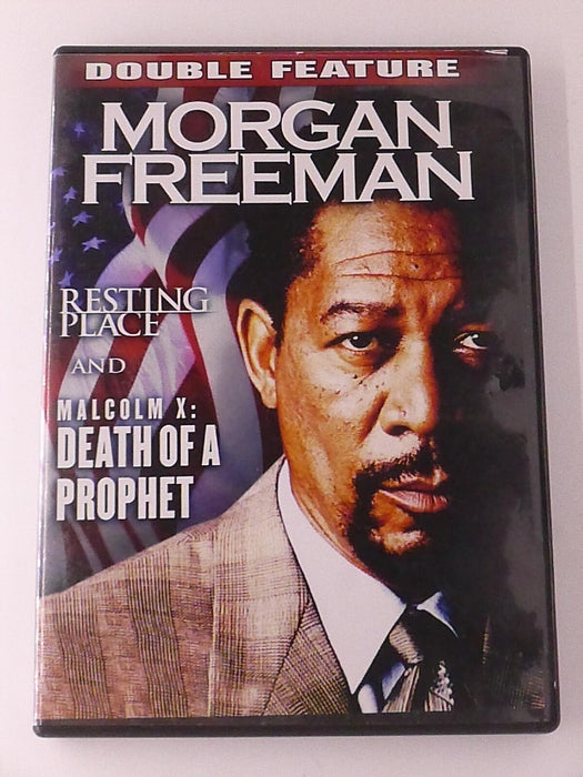 Morgan Freeman - Resting Place, Malcolm X Death of a Prophet (DVD, 2-film) - K7 - for just $3.99! 
