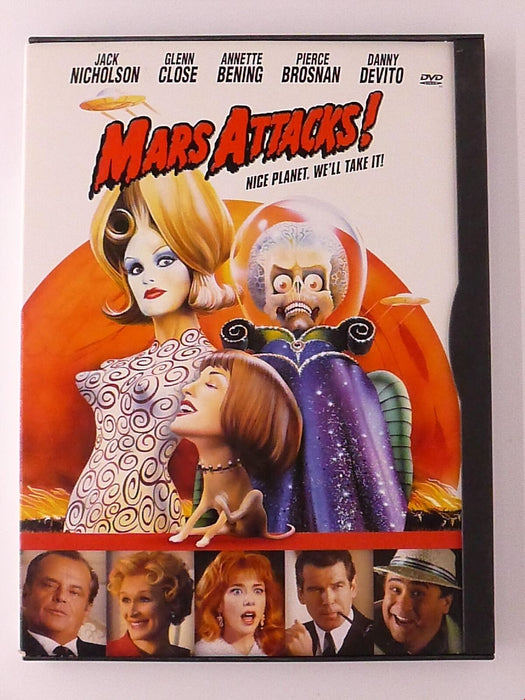 Mars Attacks (DVD, 1996) - L05 - for just $4.25! 