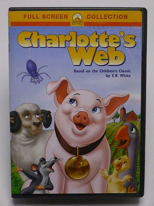 Charlottes Web (DVD, 1973, Full Screen Version) - L05 - for just $1.99! 