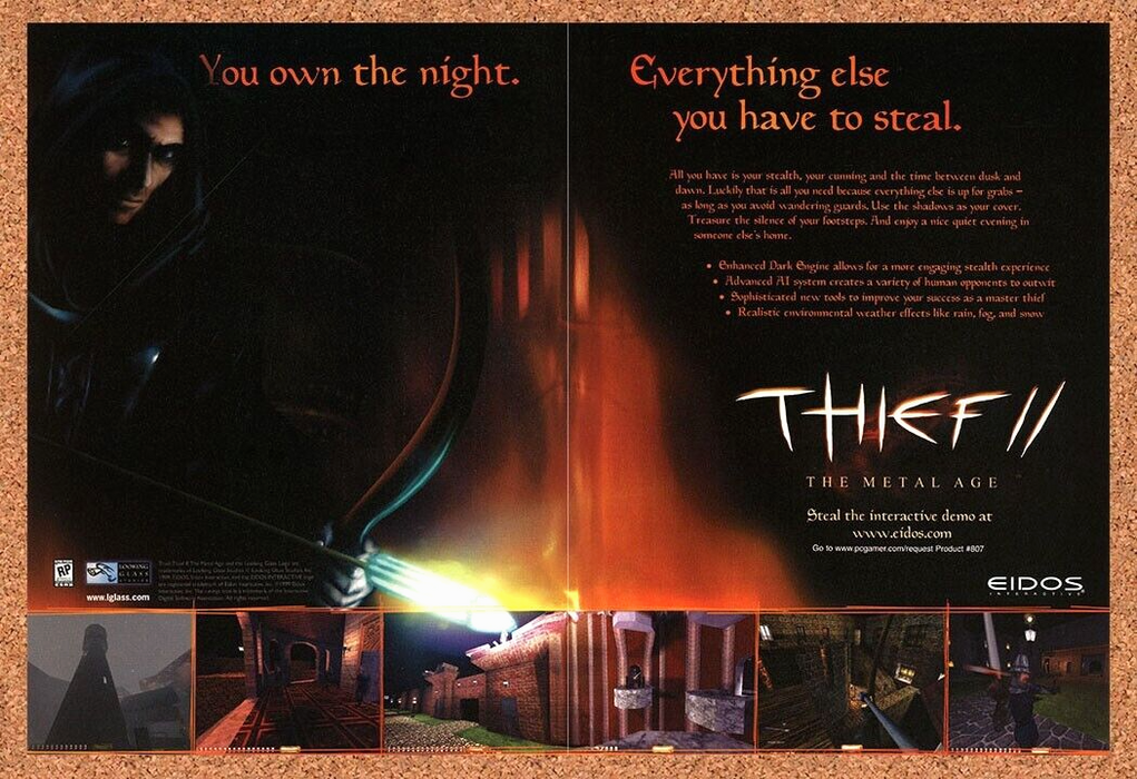 2002 Thief II PC Original Ad v1 - for just $21.49! 