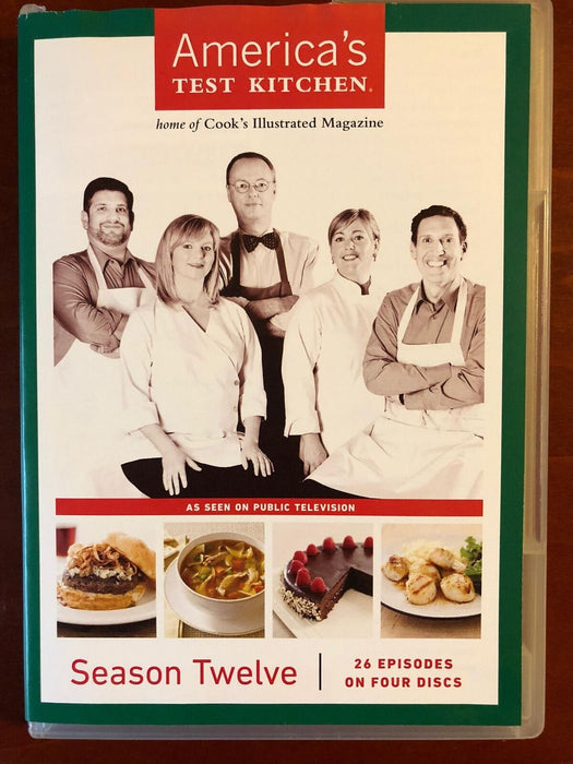 Americas Test Kitchen - Season Twelve (DVD, 2012) - J1105 - for just $1.99! 