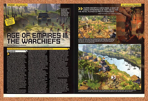 2006 Age Of Empires III Warchiefs PC Original Ad v1 - for just $21.49! 