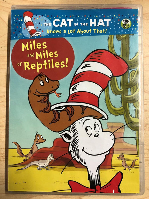 The Cat in the Hat Knows a Lot About.. Miles and Miles of Reptiles (DVD) - I1225 - for just $1.99! 