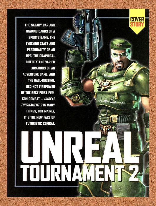 2002 Unreal Tournament 2 PC Original Ad v2 - for just $17.99! 