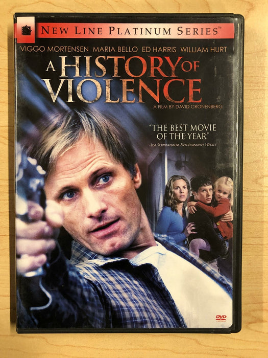 A History of Violence (DVD, 2005, New Line Platinum Series) - L02 - for just $1.99! 