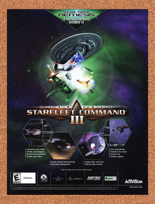 2005 Star Trek Starfleet Command III PC Original Ad v1 - for just $17.99! 