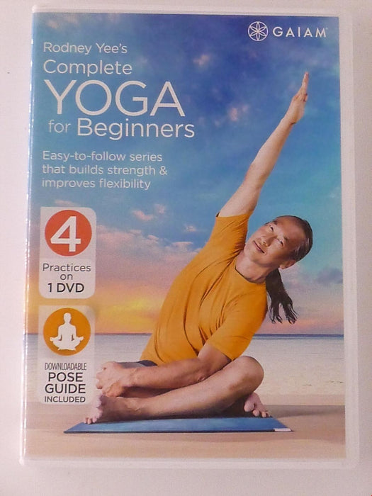 Rodney Yee - Complete Yoga for Beginners (DVD, exercise, Gaiam) - K0303 - for just $1.99! 