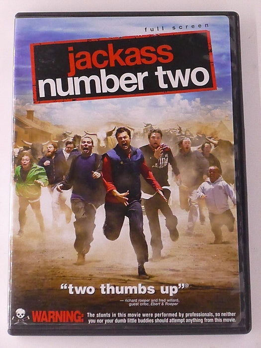 Jackass Number Two (DVD, full screen, 2006) - K7 - for just $1.99! 