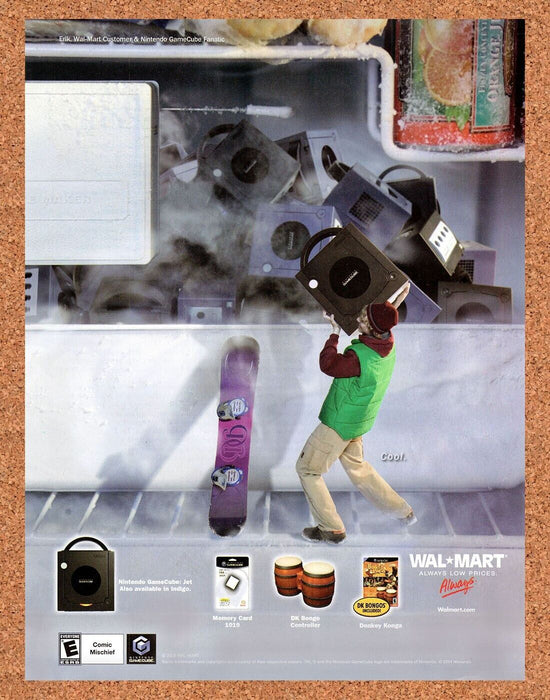 2004 Nintendo GameCube Console Original Wal-Mart Ad v1 - for just $17.99! 