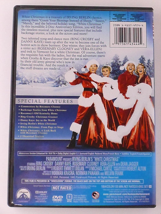 White Christmas (DVD, Anniversary Edition, 1954) - J1105 - for just $4.99! 