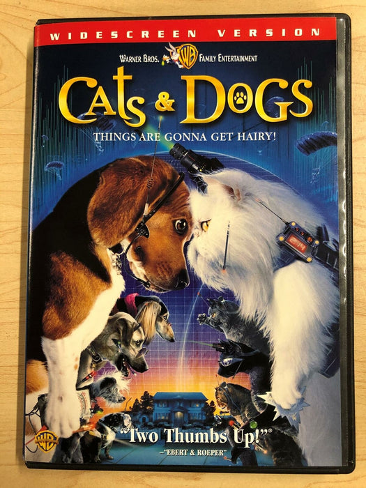 Cats and Dogs (DVD, Widescreen, 2001) - K0303 - for just $1.99! 