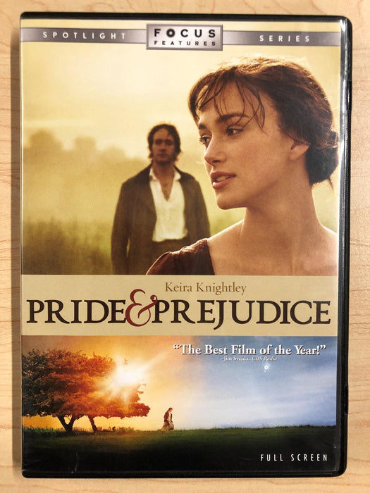 Pride and Prejudice (DVD, 2005, full screen) - L02 - for just $1.99! 