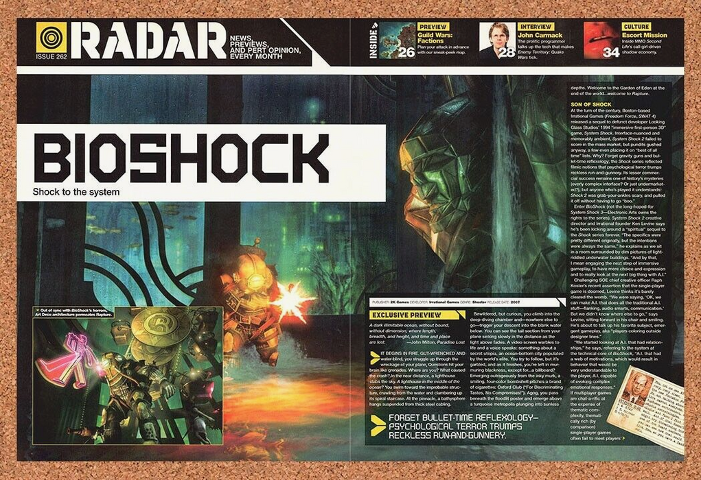2006 BioShock PC Original Review Ad - for just $21.49! 