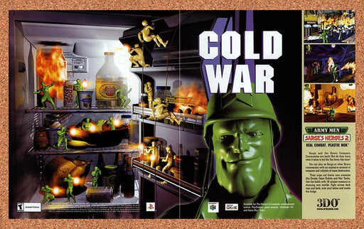 2001 Army Men Sarges Heroes 2 N64 Original Advertisement v2 - for just $23.99! 