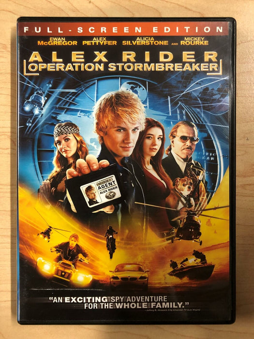 Alex Rider - Operation Stormbreaker (DVD, Full Frame, 2006) - K6 - for just $2.25! 