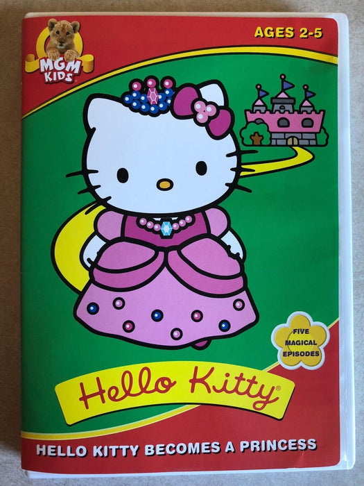 Hello Kitty Becomes a Princess (DVD, 1987) - J1105 - for just $1.99! 