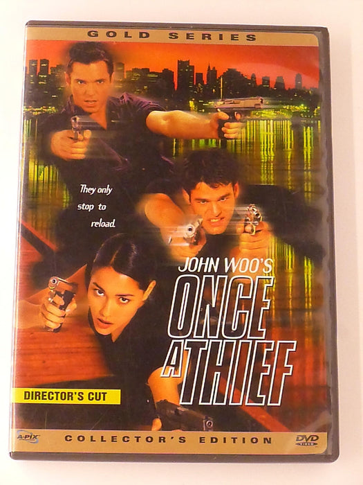 Once a Thief (DVD, 1996, Directors Cut, Collectors Edition) - K8 - for just $4.99! 