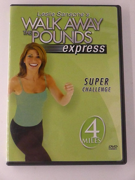 Leslie Sansone Walk Away the Pounds Express Super Challenge (DVD, exercise) - K5 - for just $4.99! 