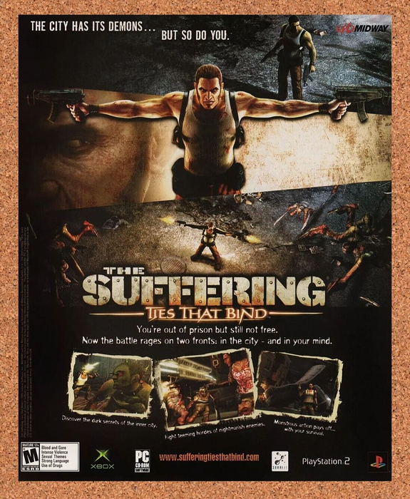 2006 The Suffering Xbox Original Ad - for just $17.99! 