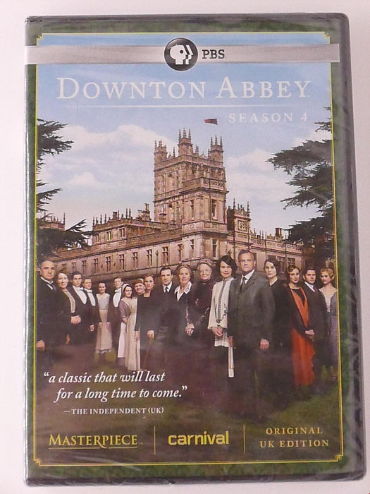 Downton Abbey - Season 4 (DVD, PBS, Original UK Edition, 2014) - NEW24 - for just $3.50! 