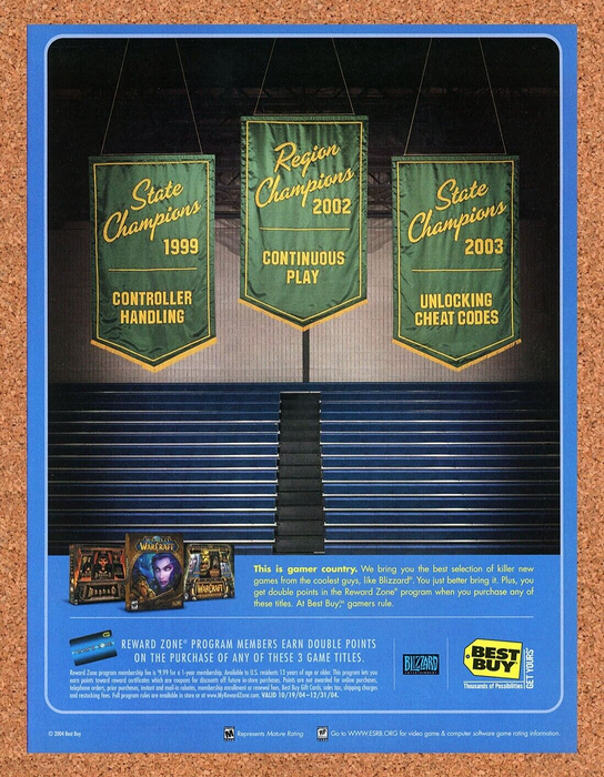 2006 World Of WarCraft PC Original Best Buy Ad v1 - for just $17.99! 