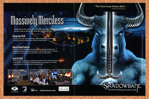 2004 Shadowbane PC Original Ad v2 - for just $21.49! 