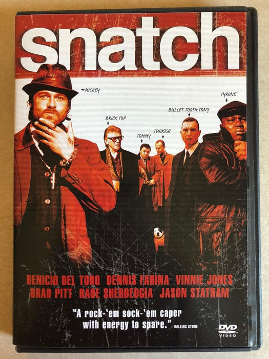 Snatch (DVD, 2000) - K0218 - for just $1.99! 