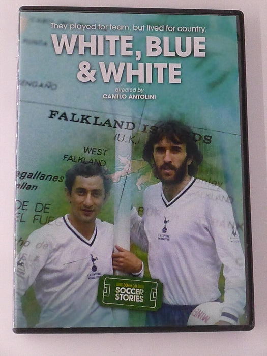White, Blue and White (DVD, 2014, Soccer) - K0428 - for just $8.99! 