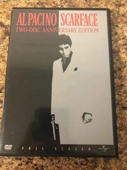 Scarface (DVD, 1983, Full Frame, Anniversary Edition) - K0218 - for just $2.99! 