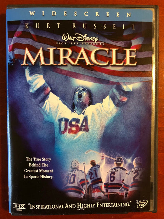 Miracle (DVD, 2004, Widescreen, Disney) - K0303 - for just $1.99! 