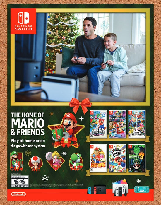 2023 Nintendo Switch Original Holiday Ad v2 - for just $17.99! 