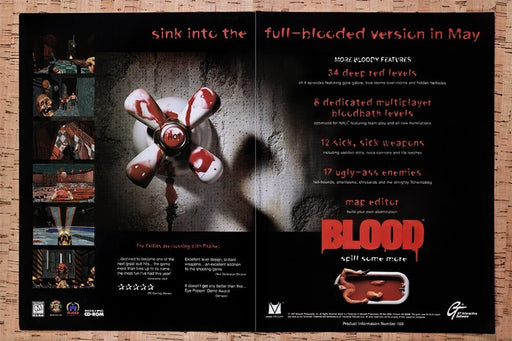 1997 Blood PC Original Ad v1 - for just $24.49! 