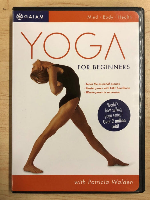 Yoga for Beginners - Patricia Walden (DVD, exercise, Gaiam) - J0205 - for just $1.99! 