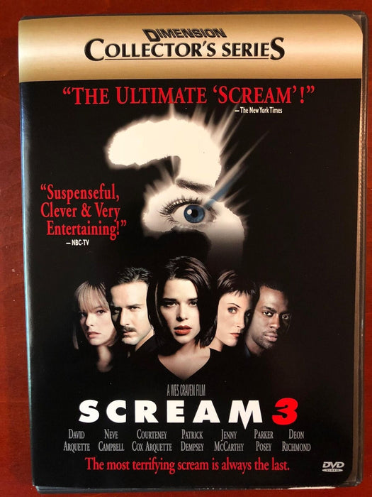 Scream 3 (DVD, 2000) - J1022 - for just $2.99! 