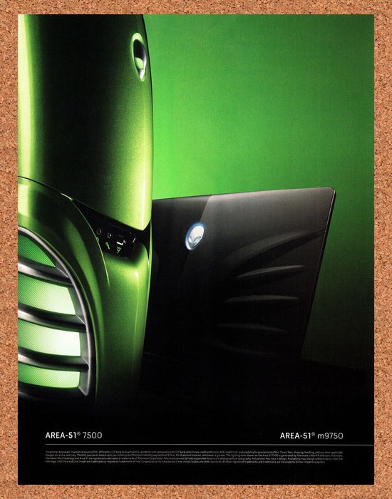 2007 Alienware Area-51 7500 Original Ad - for just $17.99! 