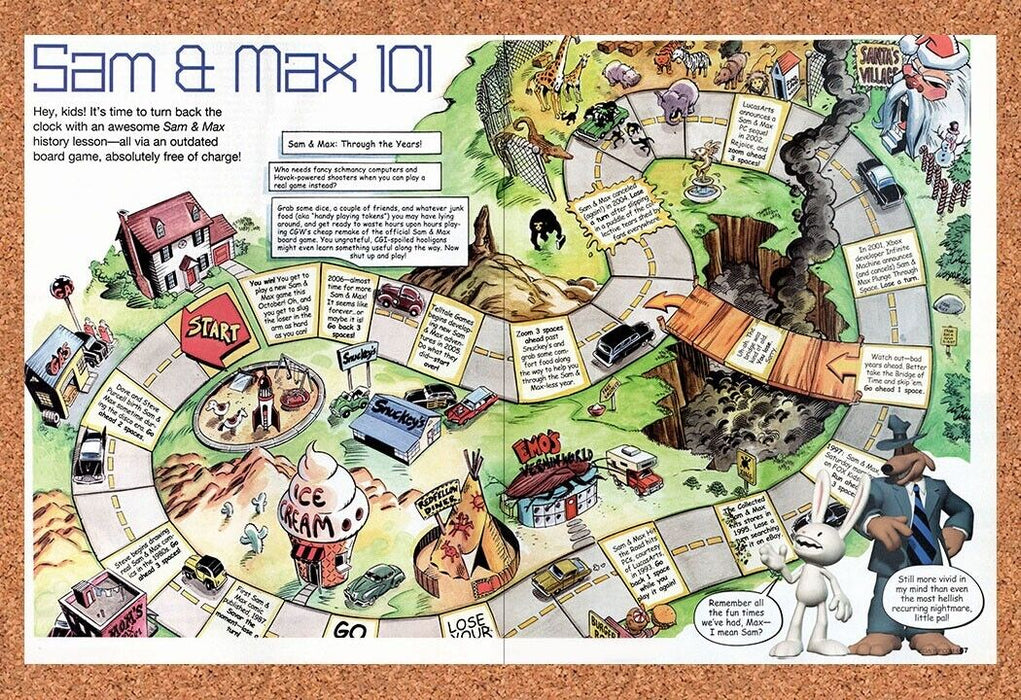 2006 Sam & Max PC Original Ad - for just $21.49! 