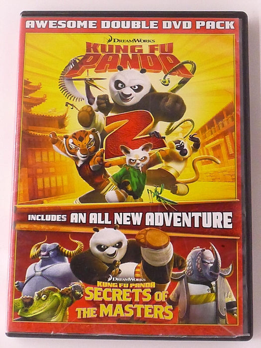 Kung Fu Panda 2 - Kung Fu Panda Secrets of the Masters (DVD, 2-film) - K7 - for just $2.99! 