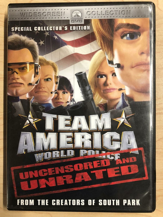Team America World Police (DVD, uncensored, unrated, widescreen, 2004) - L03 - for just $1.99! 