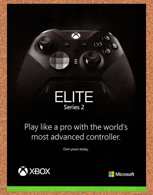 2022 Microsoft Xbox Series X Controller Elite Series 2 Original Ad v2 - for just $15.29! 