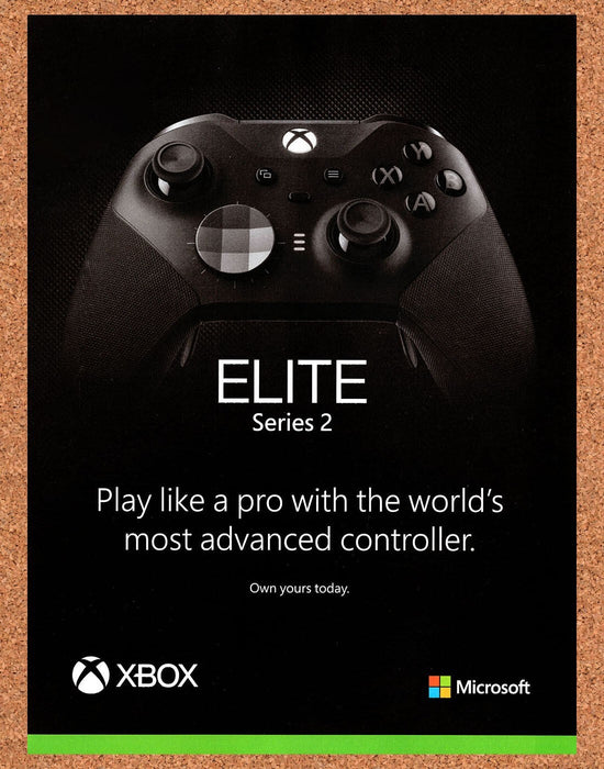 2022 Microsoft Xbox Series X Controller Elite Series 2 Original Ad v2 - for just $15.29! 
