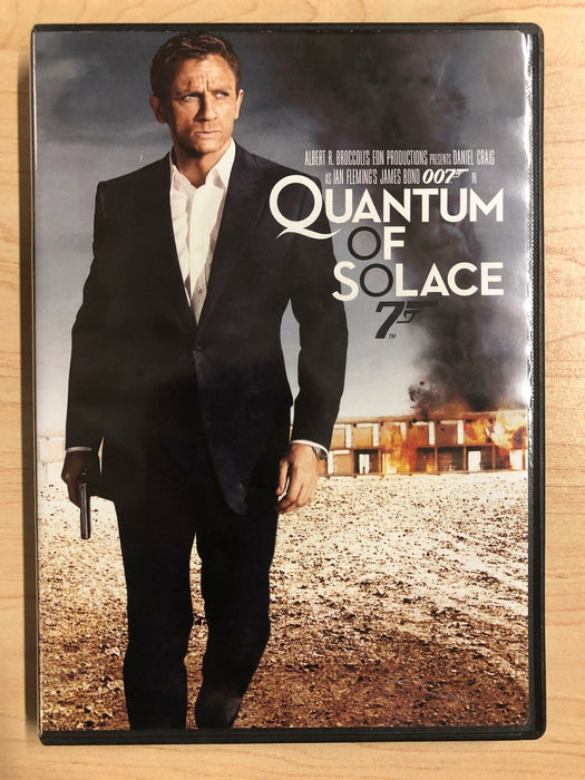 Quantum of Solace (DVD, James Bond, 2008) - L04 - for just $1.99! 