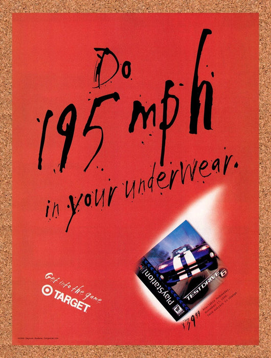 1999 Test Drive 6 At Target Original Ad v2 - for just $17.99! 