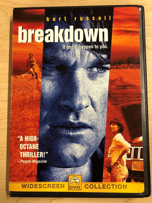 Breakdown (DVD, 1997, Widescreen) - K10 - for just $4.50! 