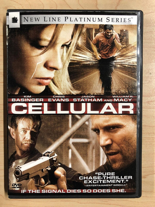 Cellular (DVD, 2004, New Line Platinum Series) - L02 - for just $1.99! 