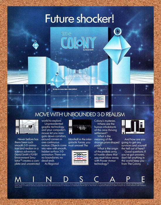 2004 The Colony Apple II Original Ad - for just $17.99! 