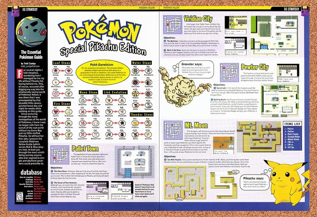 1999 Pokemon Special Pikachu Edition GBC Guide Original Advertisement vr2 - for just $23.99! 