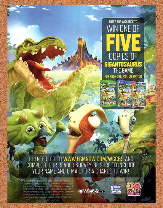 2020 Gigantosaurus The Game Switch Original Ad - for just $17.99! 